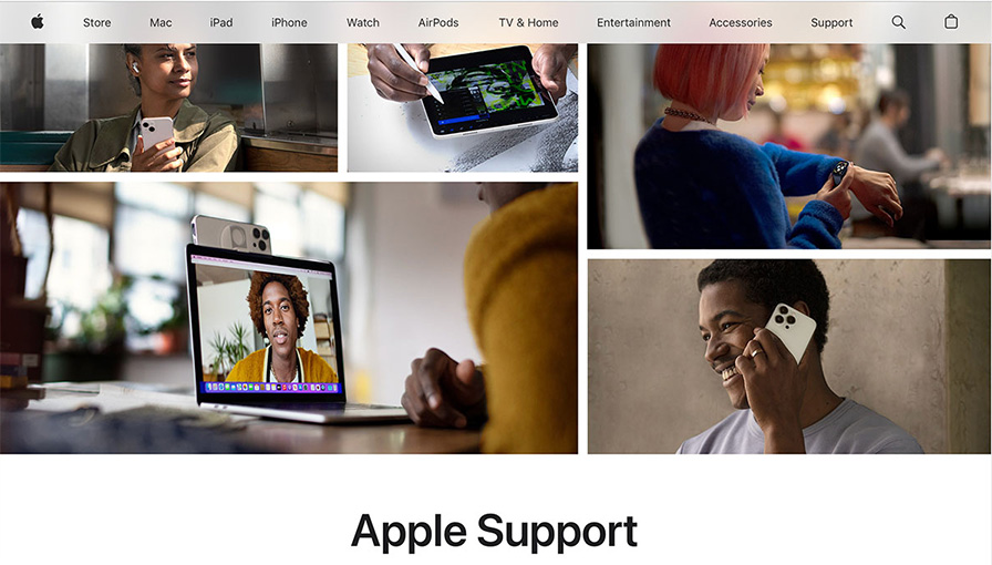 Apple Support Web