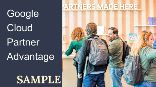 Google cloud business slide samples