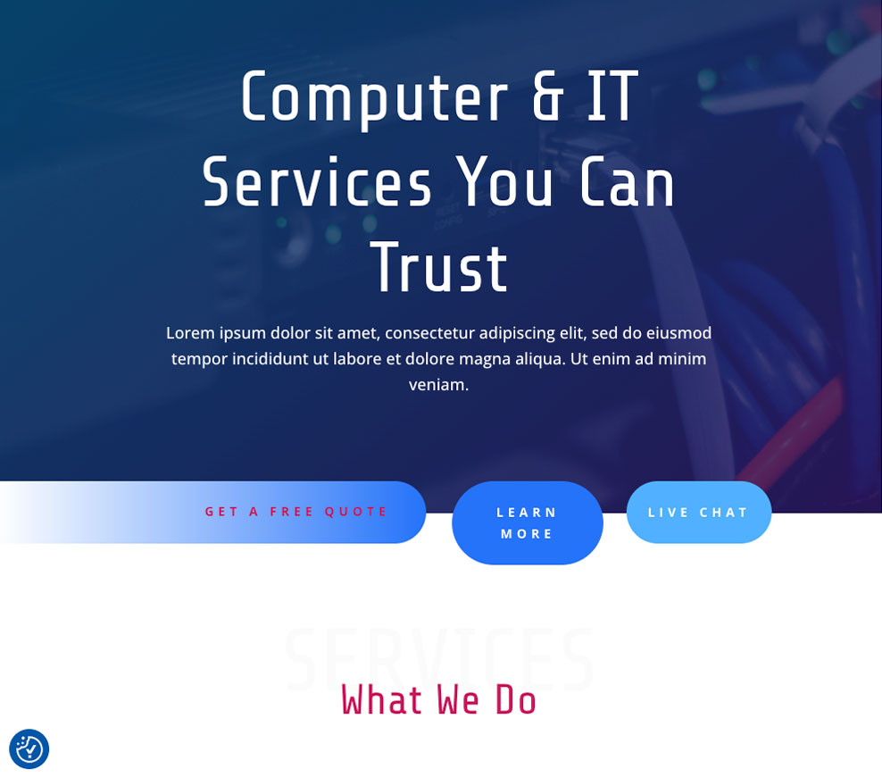 IT Services layout